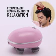 Rechargeable Head Massager for Relaxation